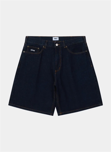 Obey Bigwig Baggy Denim Shorts